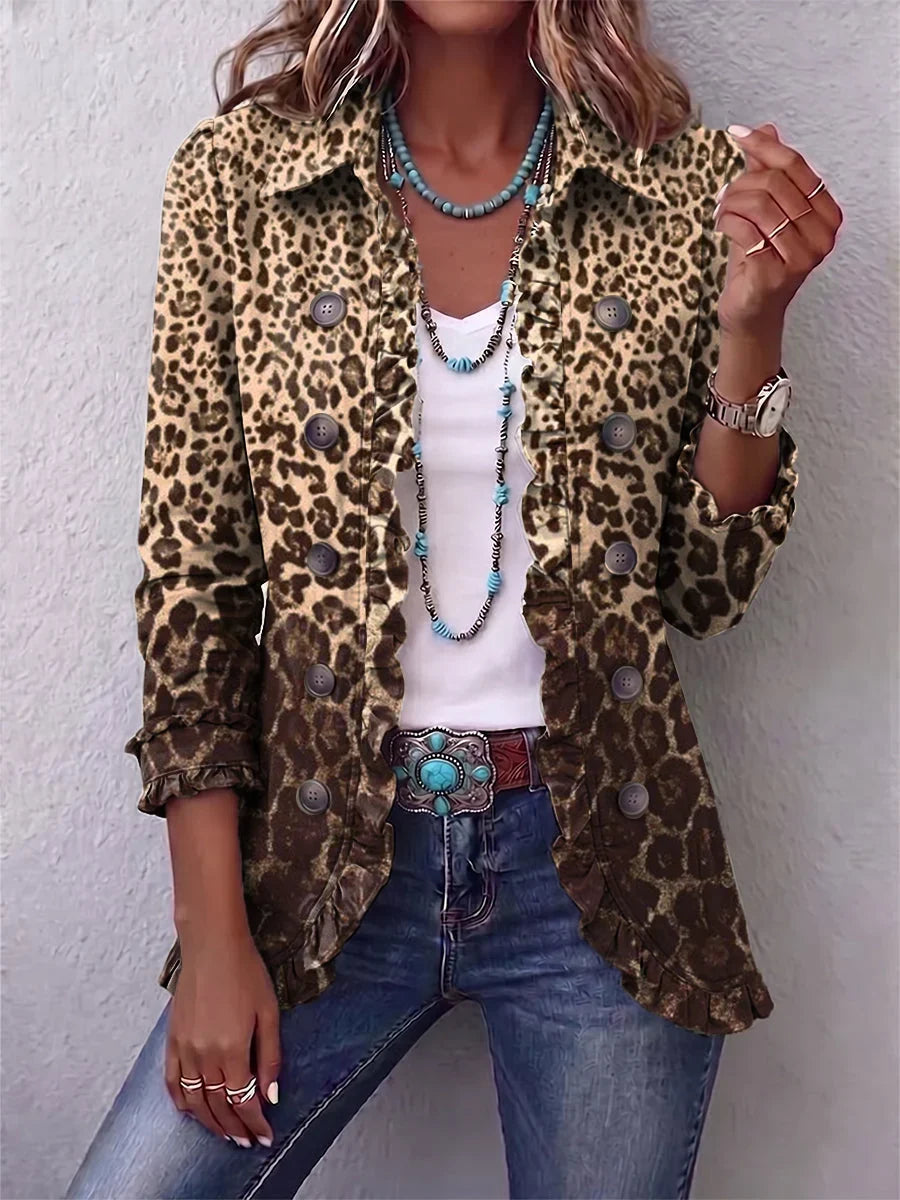 Lois | Boho Ruffled Jacket