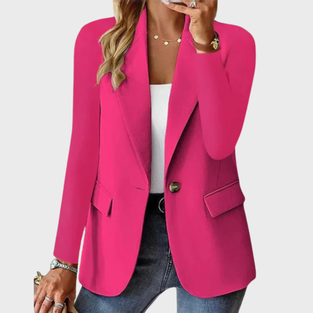 Linda | Classic One-Button Blazer