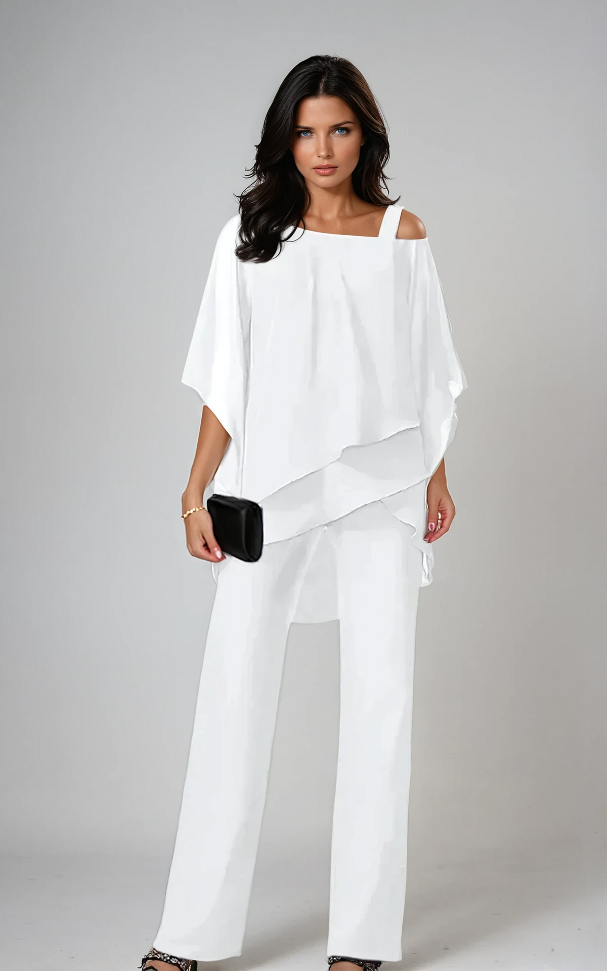 SERENITY | ASYMMETRICAL LAYERED TWO-PIECE SET