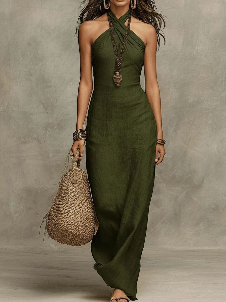 Lidia | Halter Bodycon Dress